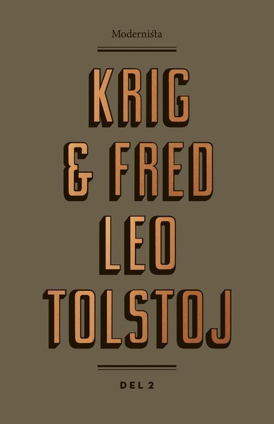 Cover for Leo Tolstoj · Krig och fred 2 (Gebundesens Buch) (2023)