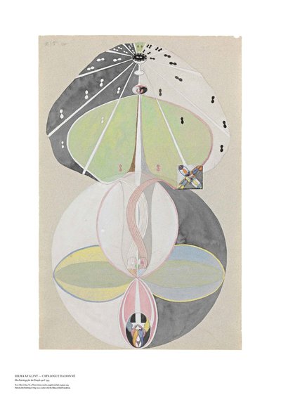 Cover for Catalouge raisonné - Affisch: Hilma af Klint : Tree of Knowledge, No. 5. (Book) (2021)