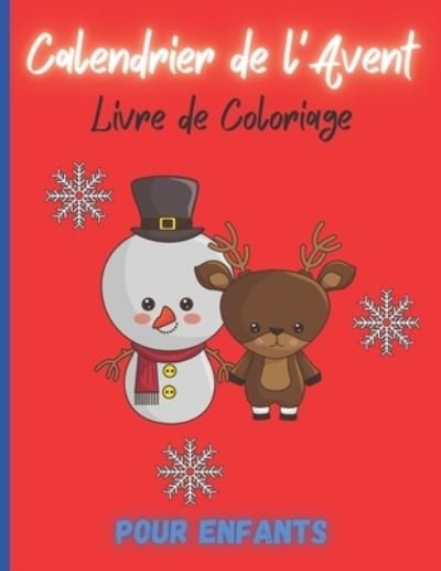 Cover for Cs Enfance · Calendrier de l'Avent - Coloriage de l'Avent (Taschenbuch) (2020)