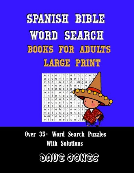 Cover for Dave Jones · Spanish Bible Word Search Books for Adults Large Print (Paperback Book) (2020)