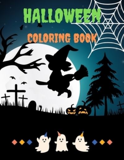 Cover for Paper Green · Halloween Coloring Book (Paperback Book) (2020)