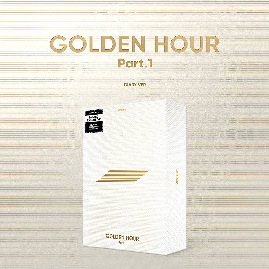 Cover for ATEEZ · Golden Hour Pt.1 (CD/Merch) [Hello82 Pop-Up Exclusive edition] [Diary Version] (2024)