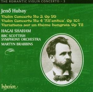 Hubay Violin Concertos Nos 3 - Hagai Shaham Martyn Brabbins - Music - HYPERION - 0034571173672 - May 27, 2003