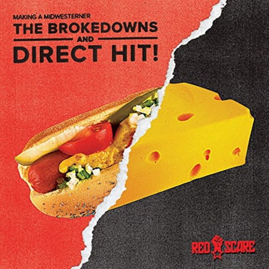 Cover for Brokedowns  Direct Hit · Making A Midwesterner (LP) [Reissue edition] (2016)