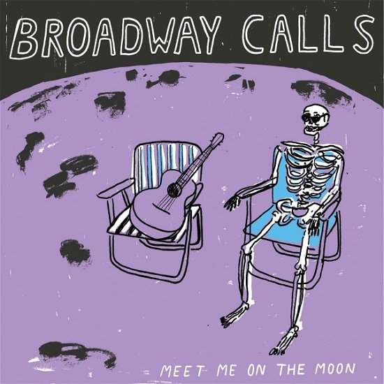 Cover for Broadways · Meet Me On The Moon (7&quot;) (2020)