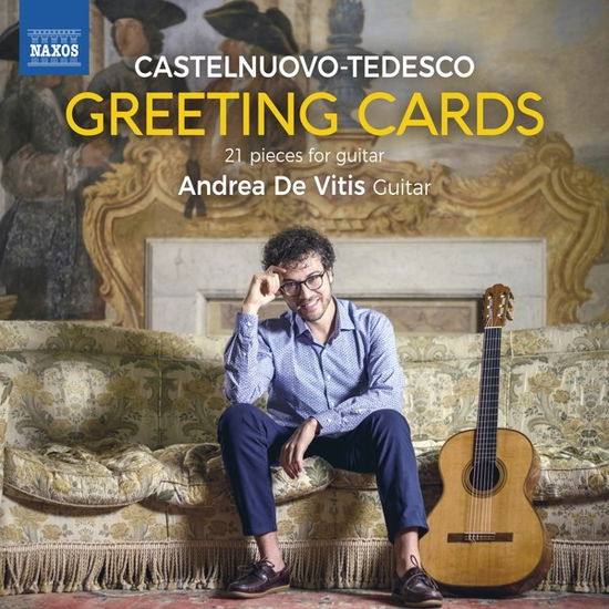 Cover for Andrea De Vitis · Greeting Cards - 21 Pieces for Guitar (CD) (2023)