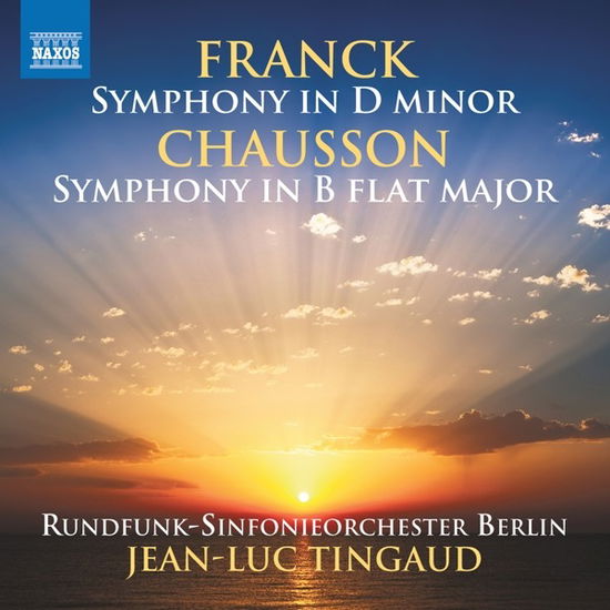 Cover for Jean-Luc Tingaud &amp; Rundfunk-Sinfonieorchester Berlin · Franck: Symphony In D Minor - Chausson: Symphony In B flat Major (CD) (2024)