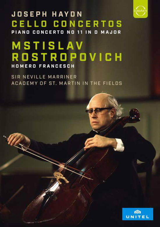 Cover for Mstislav Rostropovich · Rostropovich plays Haydn Cello (MDVD) (2020)