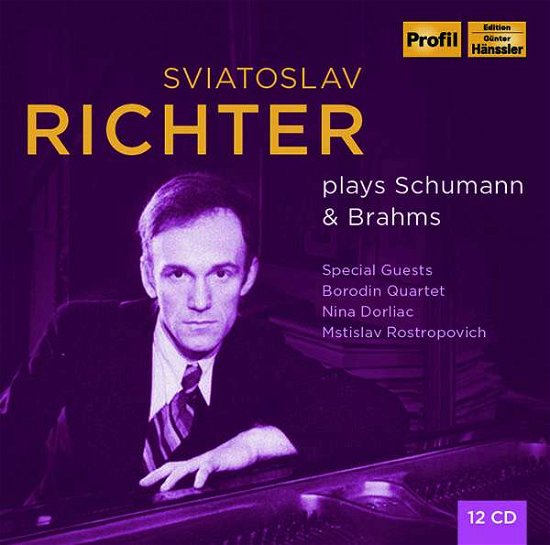 Cover for Richter Sviatoslav · Richter Plays Schumann &amp; Brahms (CD) (2018)