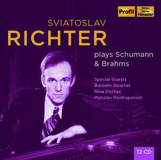 Richter Plays Schumann & Brahms - Richter Sviatoslav - Musique - Profil Medien - 0881488170672 - 16 février 2018