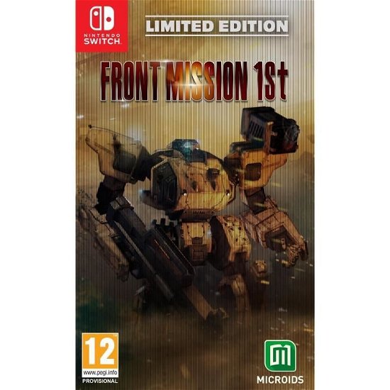Cover for Microids · Front Mission 1st Limited Ed. Ns (MERCH) (2023)