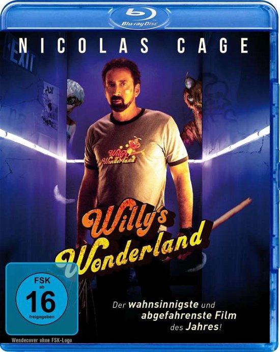Cover for Cage,nicolas / Tosta,emily / Grant,beth/+ · Willys Wonderland (Blu-ray) (2021)
