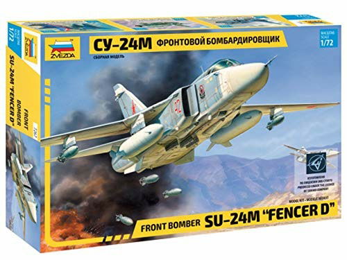 Cover for Zvezda · ZVEZDA - 1/72 Suchoi Su-24m (rr) (1/20) * (Legetøj)