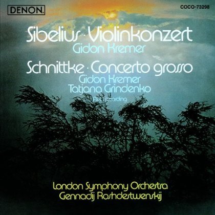 Cover for Sibelius · Violin Concerto / Schnittke: Concerto Grosso (CD) (2012)