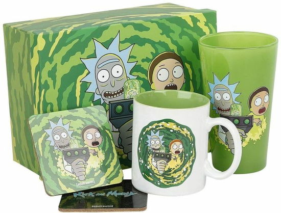 Cover for Gift Box · RICK &amp; MORTY - Giftbox - Pint, mug &amp; 2 coasters - (MERCH) (2020)