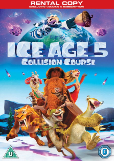 Cover for Ice Age Collision Course · Ice Age 5: Collision Course (DVD) (2016)