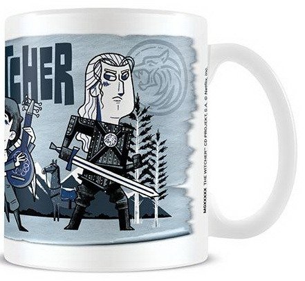 The Witcher Tasse Illustrated Adventure - Mugs - Merchandise - Pyramid Posters - 5050574263672 - 4. September 2023
