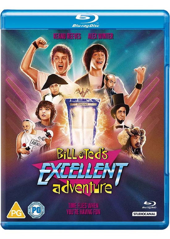 Cover for Fox · Bill and Teds Excellent Adventure (Blu-Ray) (2020)