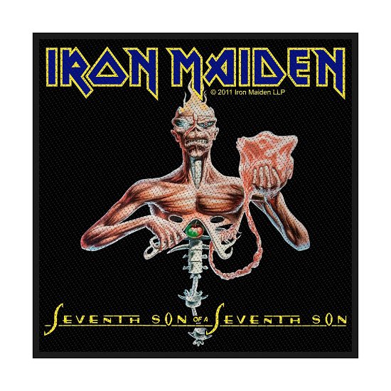 Cover for Iron Maiden · Iron Maiden Standard Patch: Seventh Son (Retail Pack) (Patch) [Black edition] (2019)