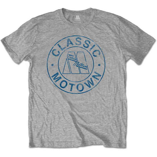 Motown Records Unisex T-Shirt: Classic Circle - Motown Records - Merchandise - Bravado - 5055979942672 - March 12, 2020