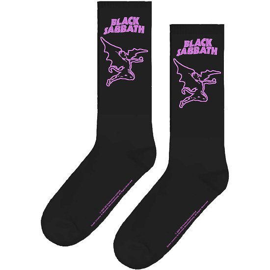 Cover for Black Sabbath · Black Sabbath Unisex Ankle Socks: Master of the Universe (UK Size 7 - 11) (Bekleidung) [size M] [Black - Unisex edition]