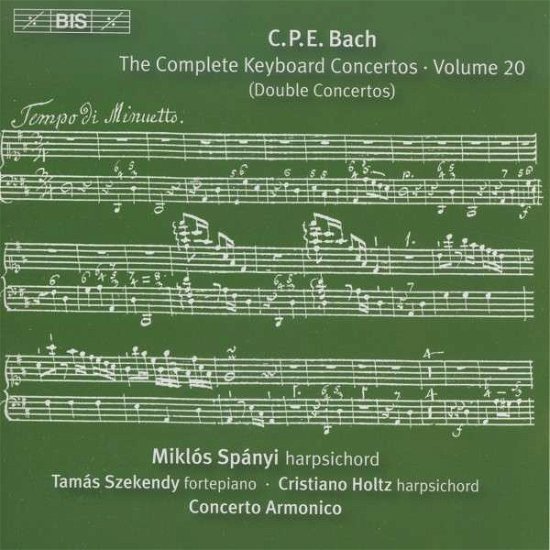 Cover for C.P.E. Bach · Complete Keyboard Concertos (CD) (2014)