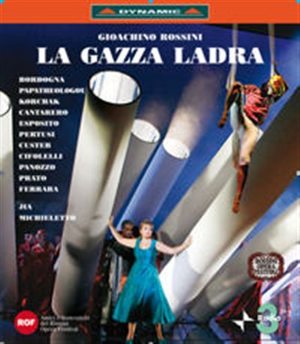 Cover for Rossini / Michieletto / Bordogna · Gazza Ladra (Blu-ray) (2012)