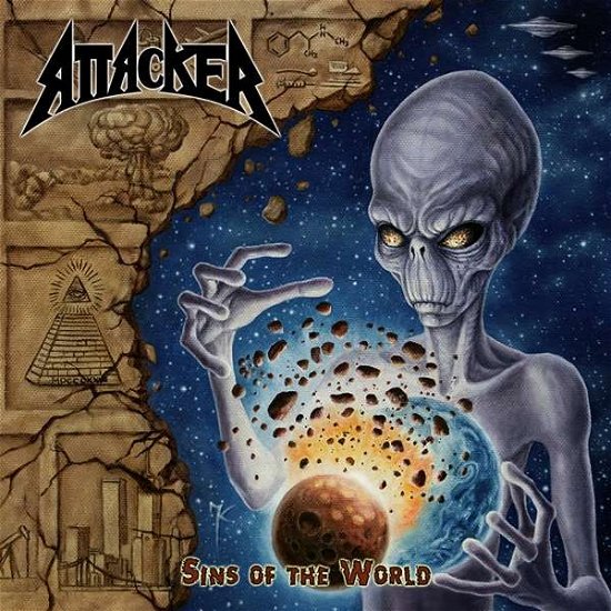 Cover for Attacker · Sins Of The World (CD) (2016)