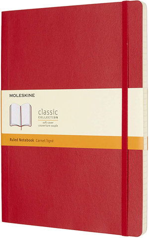 Cover for Moleskine · Moleskine Scarlet Red Extra Large Ruled Notebook Soft (Paperback Book)