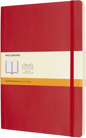 Cover for Moleskine · Moleskine Scarlet Red Extra Large Ruled Notebook Soft (Taschenbuch)
