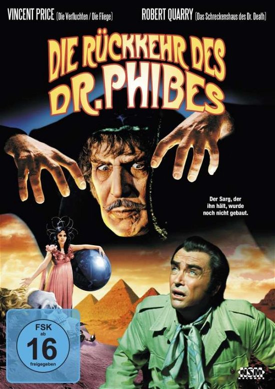 Cover for Vincent Price · Die Rückkehr Des Dr.phibes (DVD) (2018)