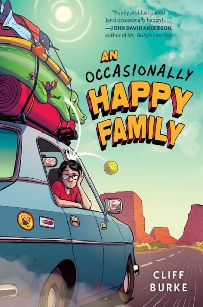 Cover for Cliff Burke · An Occasionally Happy Family (Paperback Book) (2023)