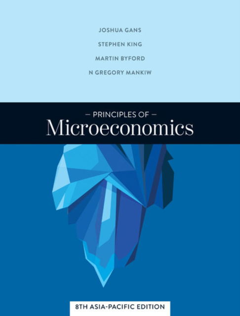 Cover for Gans, Joshua (University of Toronto) · Principles of Microeconomics (Paperback Book) (2020)