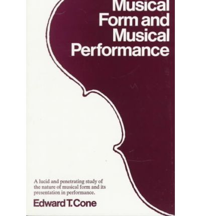 Cover for Edward T. Cone · Musical Form and Musical Performance (Paperback Book) (1968)
