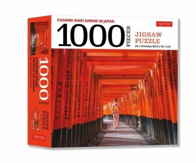 Tuttle Studio · Japan's Most Famous Shinto Shrine - 1000 Piece Jigsaw Puzzle: Fushimi Inari Shrine in Kyoto: Finished Size 24 x 18 inches (61 x 46 cm) (GAME) (2022)