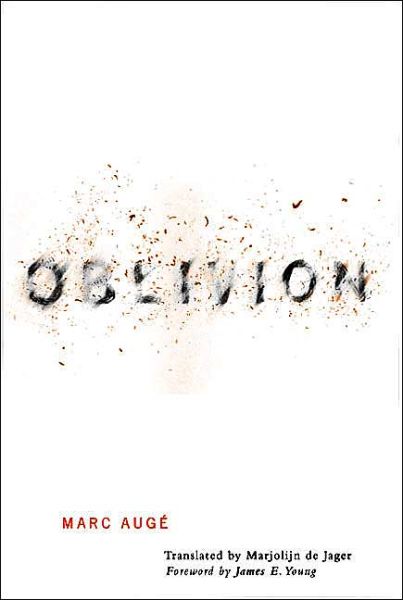 Cover for Marc Auge · Oblivion (Paperback Book) (2004)