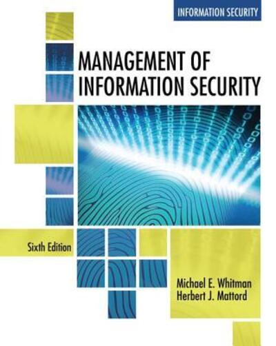 Cover for Michael E. Whitman · Management of Information Security, Loose-Leaf Version (Bok) (2018)