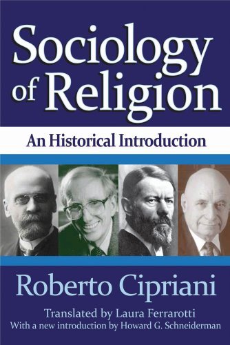 Cover for Roberto Cipriani · Sociology of Religion: An Historical Introduction (Paperback Book) (2015)