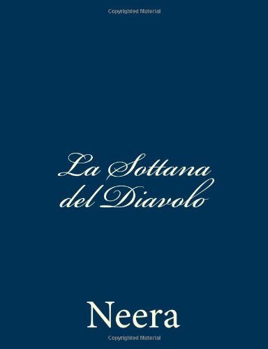 Cover for Neera · La Sottana Del Diavolo (Paperback Bog) [Italian edition] (2012)