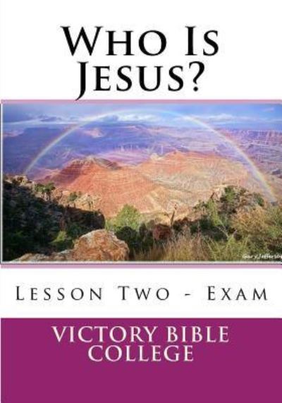 Cover for Anne Skinner · Who Is Jesus? Exam (Paperback Book) (2015)