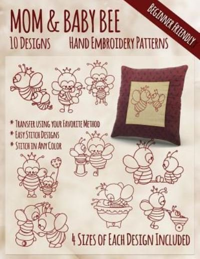 Cover for StitchX Embroidery · Mother and Baby Bee Hand Embroidery Patterns (Paperback Bog) (2016)