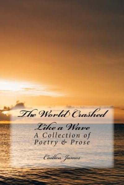 Cover for Caillen James · The World Crashed like a Wave : A Book of Poetry &amp; Prose (Paperback Book) (2016)