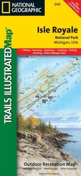 Cover for National Geographic Maps · Isle Royale National Park: Trails Illustrated National Parks (Map) (2009)