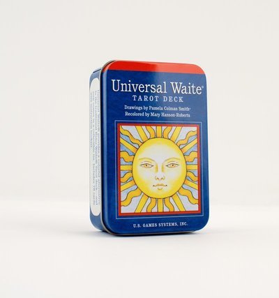 Cover for Hanson-Roberts Mary · Universal Waite® Tarot Deck in a Tin (Cards) (2019)