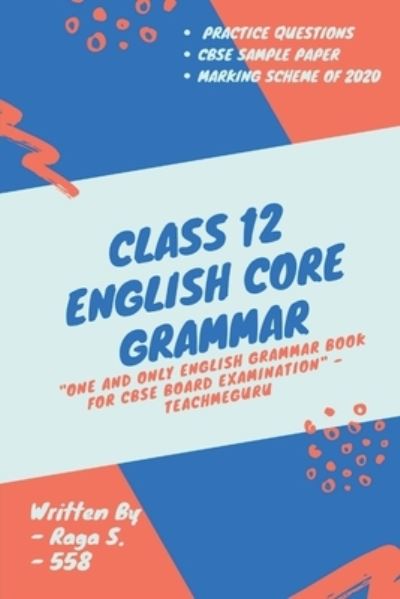 Cover for Raga S · Class 12 Grammar (Bok) (2019)