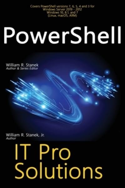 Cover for William R Stanek · PowerShell, IT Pro Solutions (Hardcover Book) (2021)