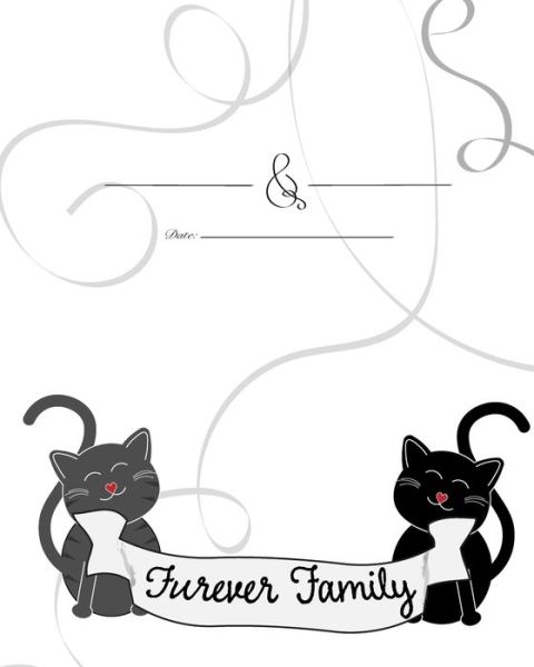 Cover for Mantablast · Cat Wedding Guest Book - Pet Lovers (Paperback Book) (2020)