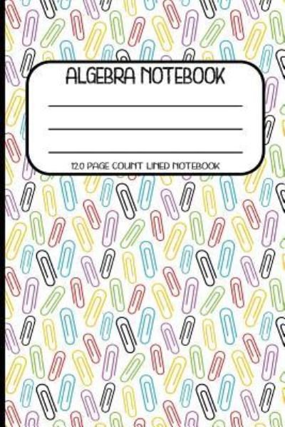 Cover for Vtv · Algebra Notebook (Pocketbok) (2018)