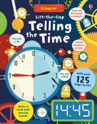Cover for Rosie Hore · Lift-The-flap Telling the Time (Book) (2023)