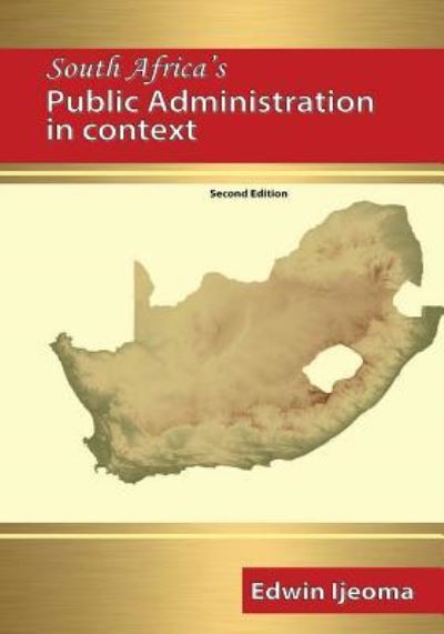 Cover for Edwin Ijeoma · South Africa's Public Administration in Context (Paperback Book) (2019)